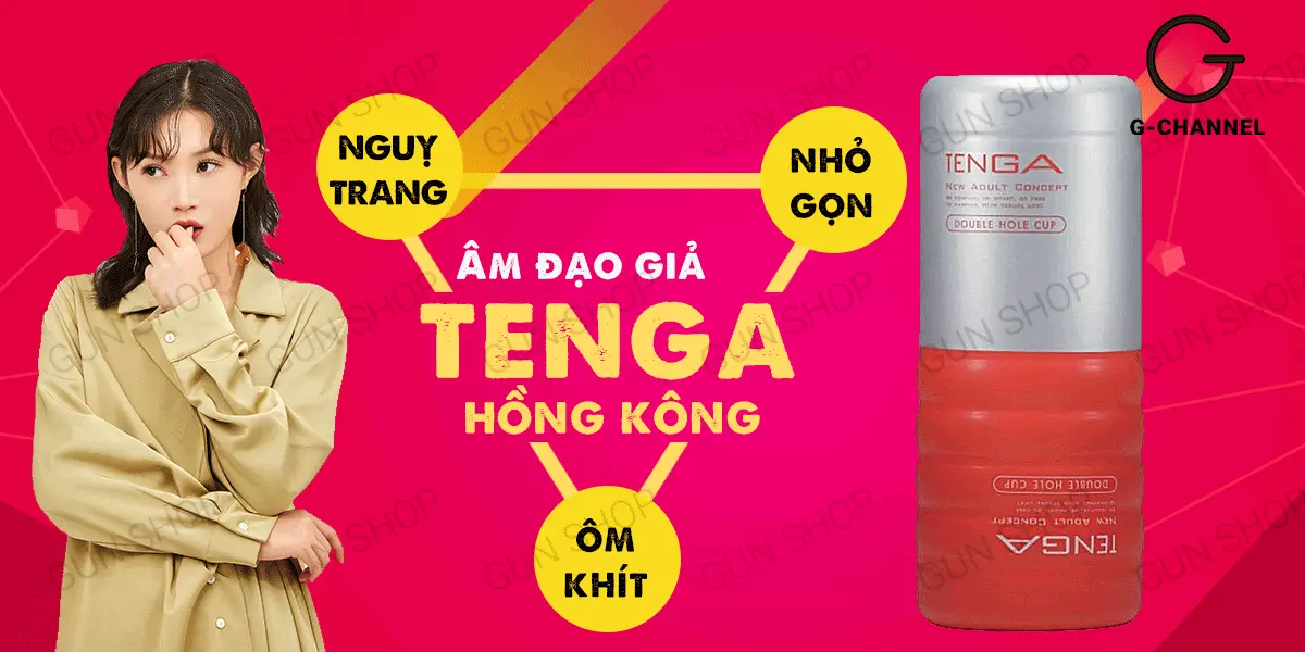 Âm đạo giả 2 đầu Tenga Double Hole tối ưu trải nghiệm sướng — ảnh 2