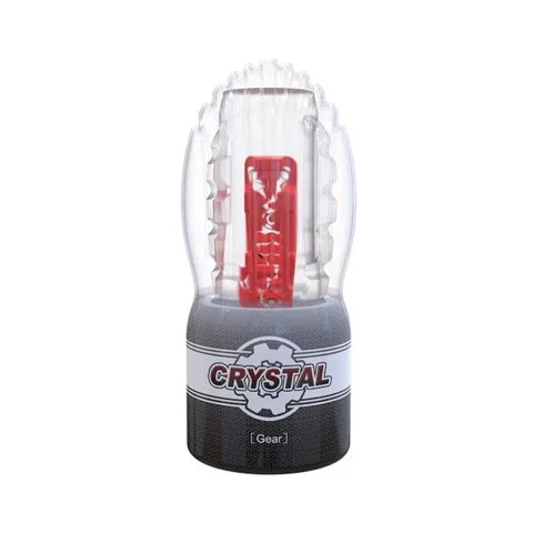 Âm đạo giả trong suốt Crystal Gear siêu thực co bóp cảm giác thật