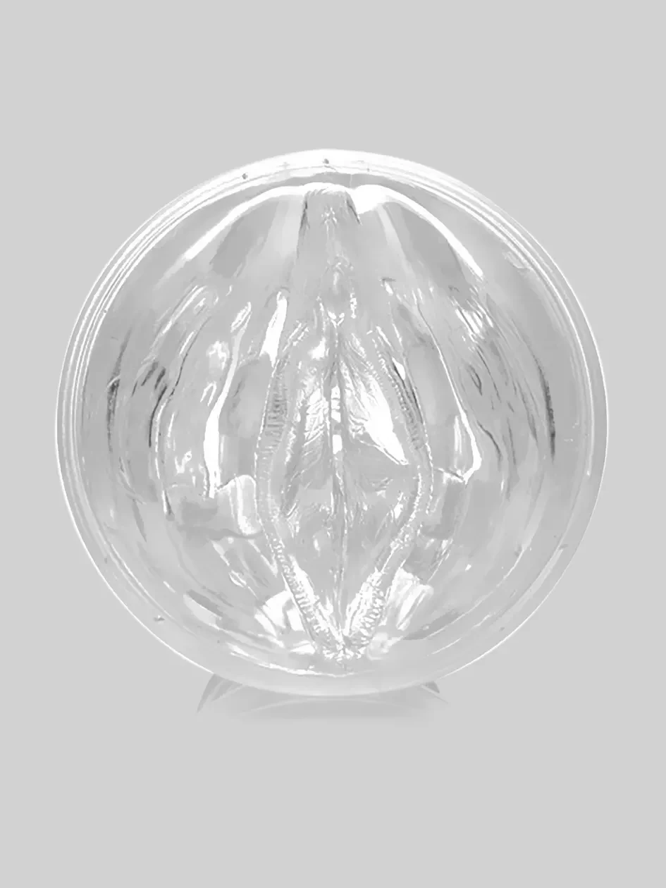 Âm đạo giả Fleshlight Ice Lady Crystal trong suốt chính — Chất liệu SuperSkin cao cấp – An toàn và mềm mại