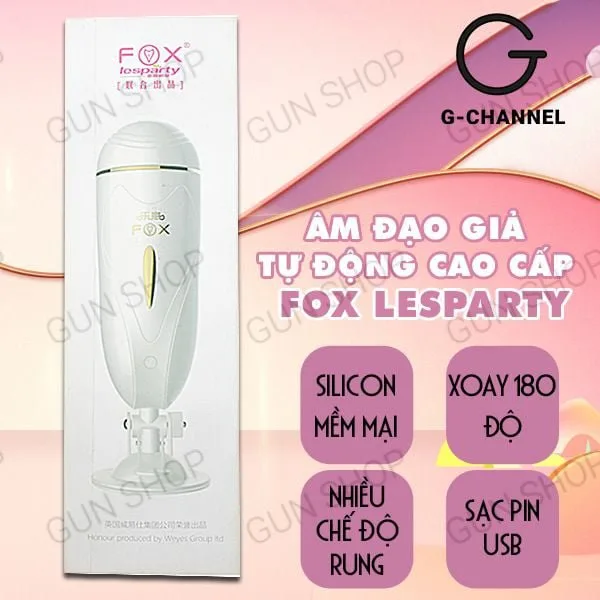 Âm đạo giả tự động cao cấp - Fox Lesparty — ảnh 3