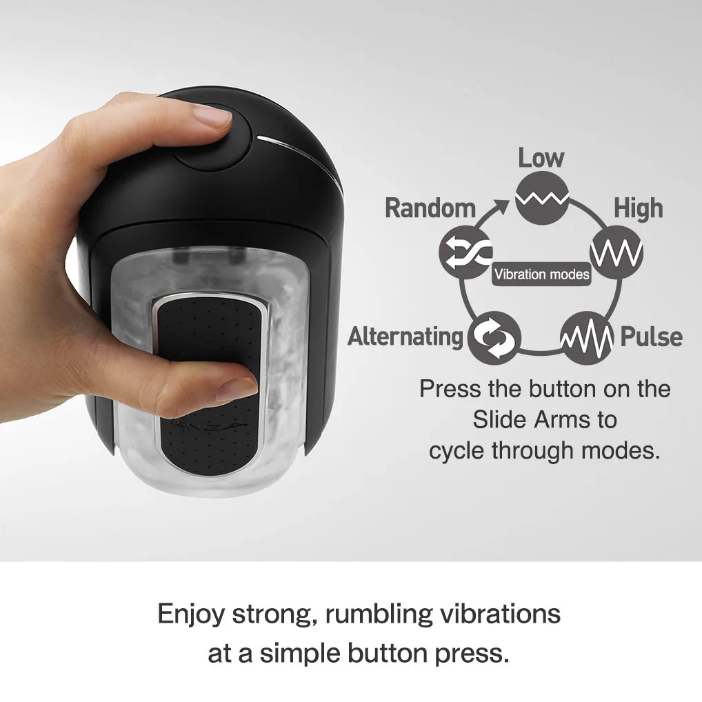Âm đạo giả tự động cao cấp lõi rung kép - Tenga Flip Zero Black Strong Edition Electronic Vibration — ảnh 4