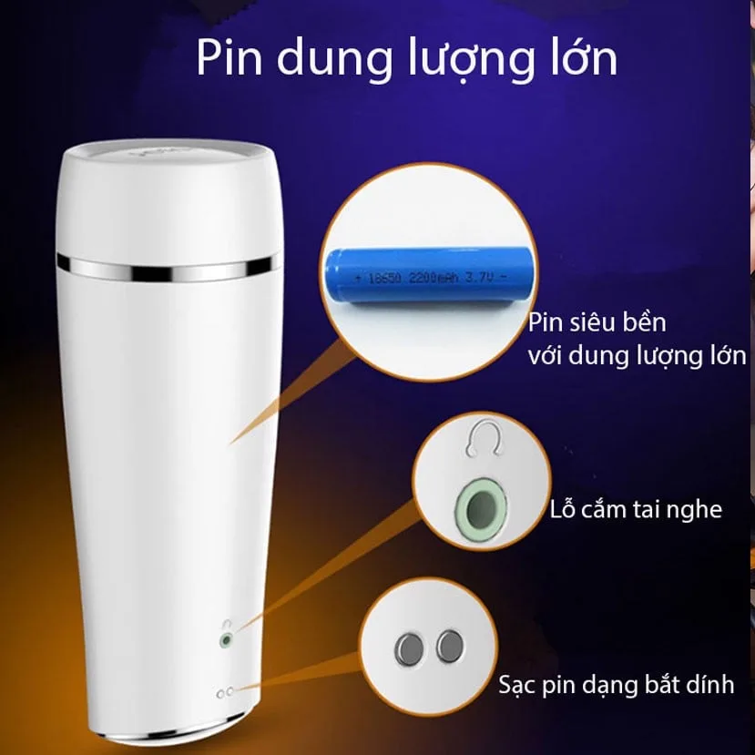 Âm đạo giả tự động Leten cao cấp sạc điện chất liệu mềm mại tăng khoái cảm — ảnh 6