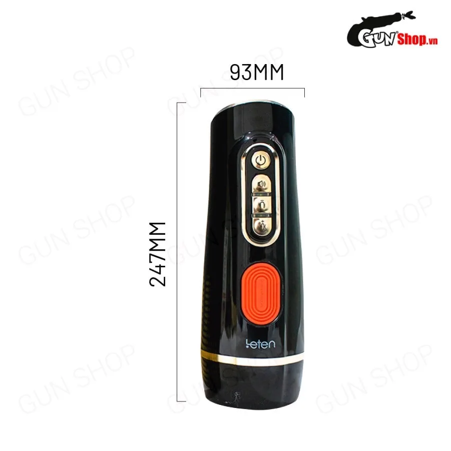 Âm đạo giả tự động cao cấp sạc điện - Leten Sucking & Vibrating Male Masturbator - V3 — ảnh 3