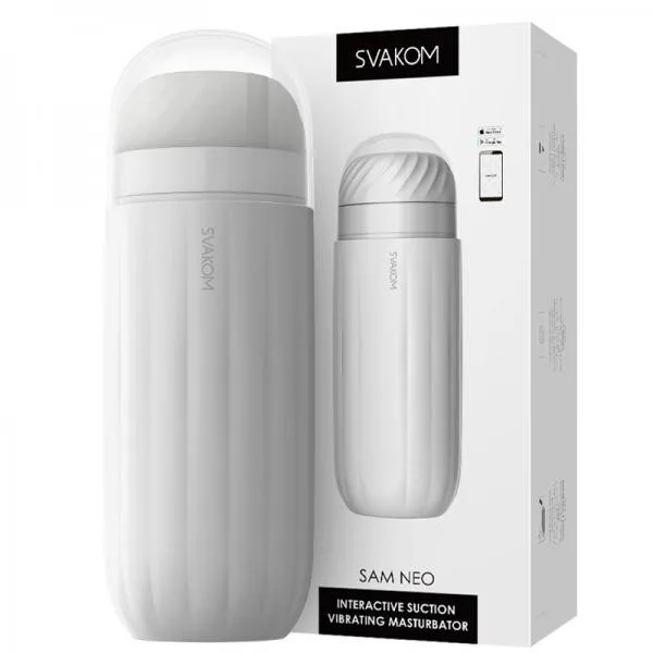 Âm đạo giả điều khiển app tương tác webcam, Svakom Sam Neo