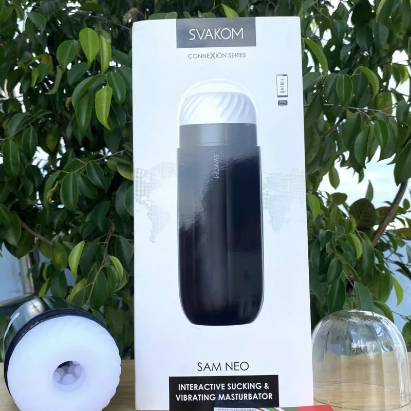 Âm đạo giả điều khiển app tương tác webcam, Svakom Sam Neo — ảnh 9