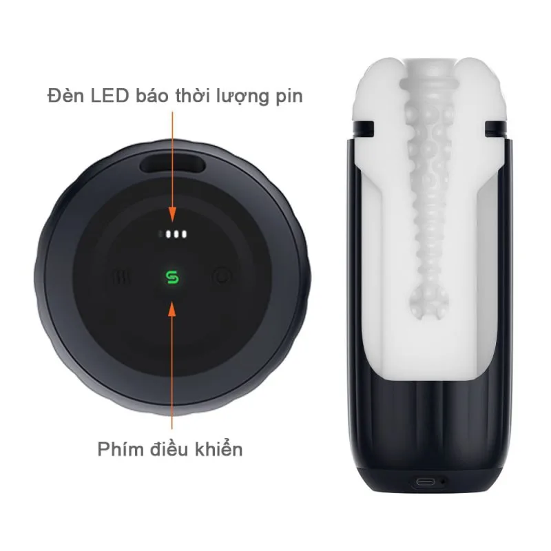 Âm đạo giả điều khiển app tương tác webcam, Svakom Sam Neo — ảnh 3