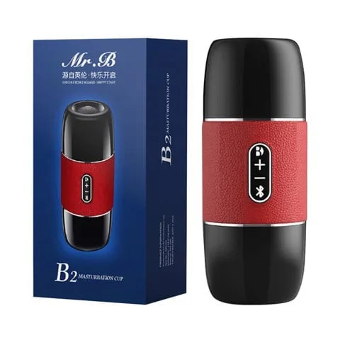 Âm đạo giả rung nén tự động Mr.B B2 sạc điện tiện lợi chính hãng