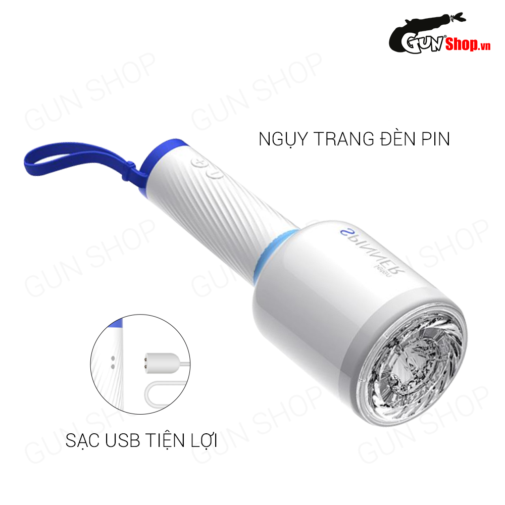 Âm đạo giả cao cấp Leten Spinner sạc tự động rung xoay mạnh — ảnh 6