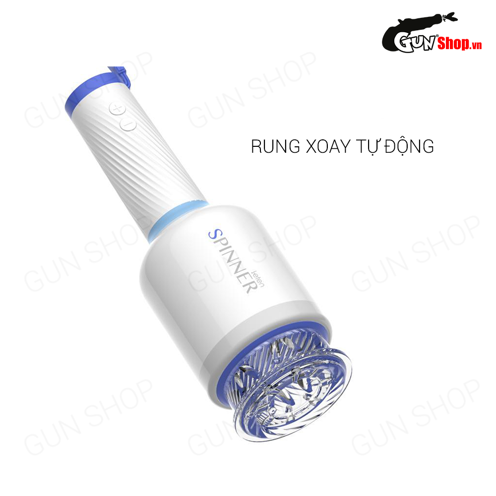 Âm đạo giả cao cấp Leten Spinner sạc tự động rung xoay mạnh — ảnh 5