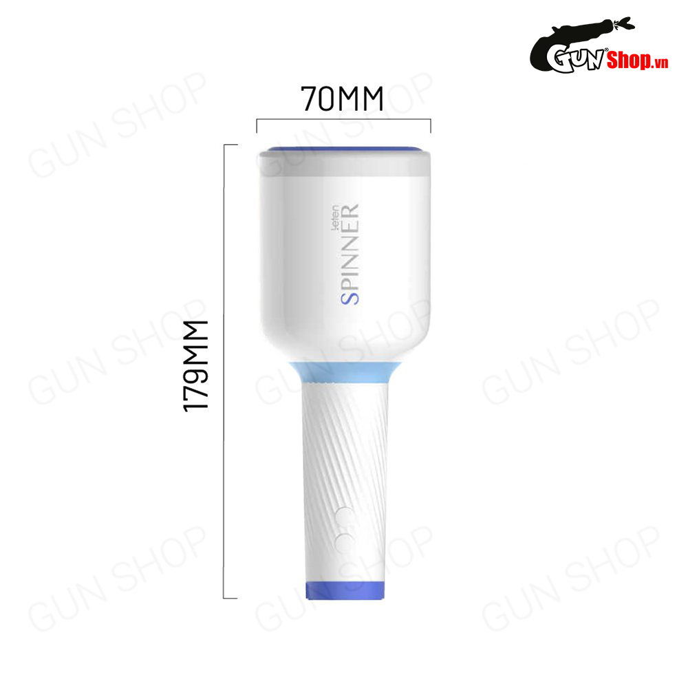 Âm đạo giả cao cấp Leten Spinner sạc tự động rung xoay mạnh — ảnh 3