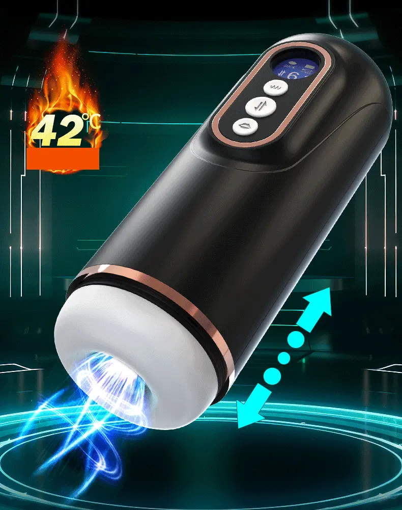 Âm Đạo Giả Tự Động Sục Mút Rung Co Bóp Sưởi Ấm Doris - Siêu Phẩm — ảnh 2