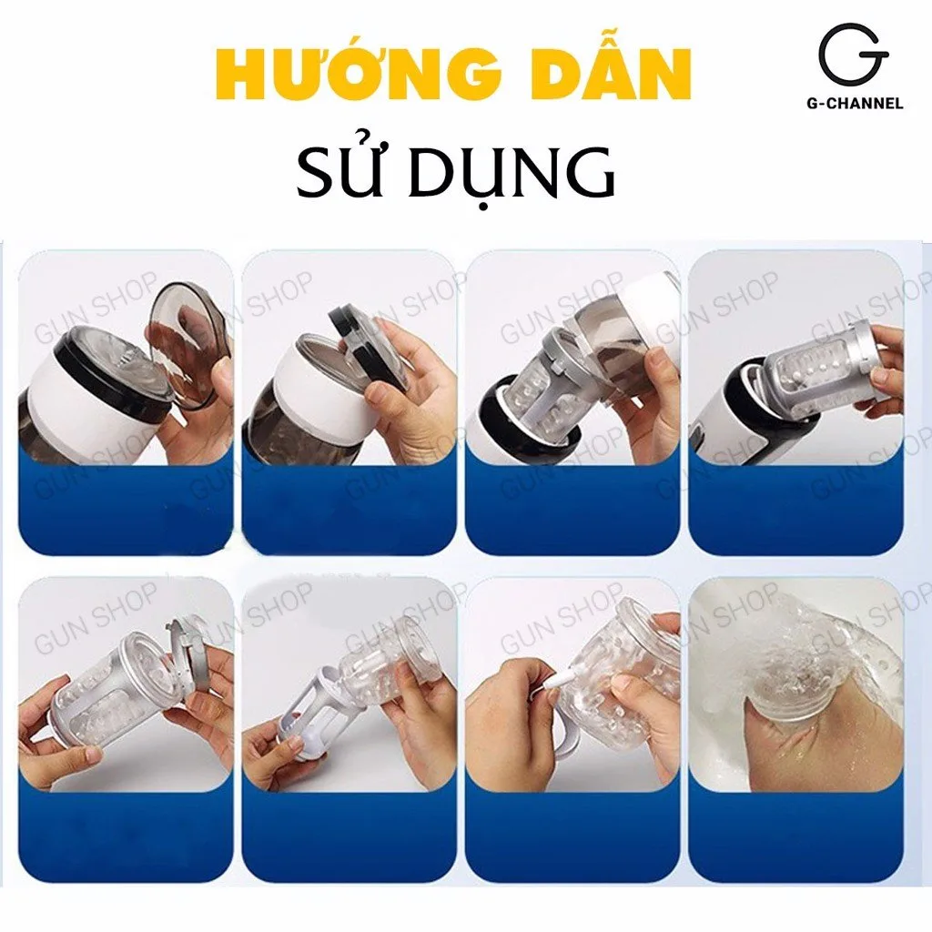 Âm đạo giả tự động thụt xoáy sạc điện đa chế độ đa dạng cảm xúc — ảnh 5