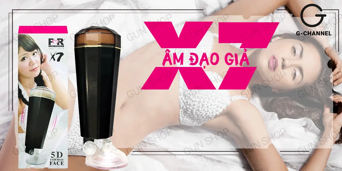 Âm đạo giả dính tường rung mạnh - Fleshlight X7 — ảnh 2