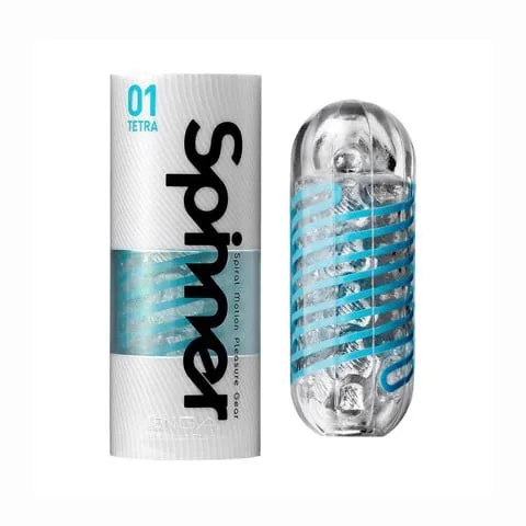 Âm đạo giả xoắn ốc Tenga Spinner 01 Tetra ôm khít siêu thực