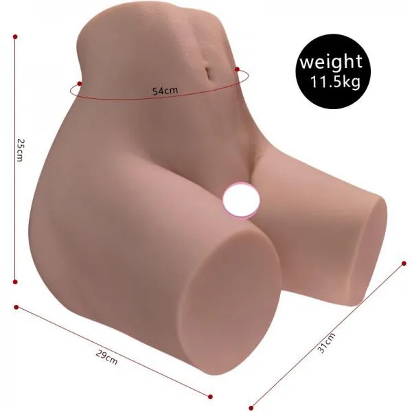Âm Đạo Silicon Cao Cấp 11Kg Tỉ Lệ 1:1 Mông Giả Nguyên Khối Kích Thước Thật Jiuai Nhật Bản