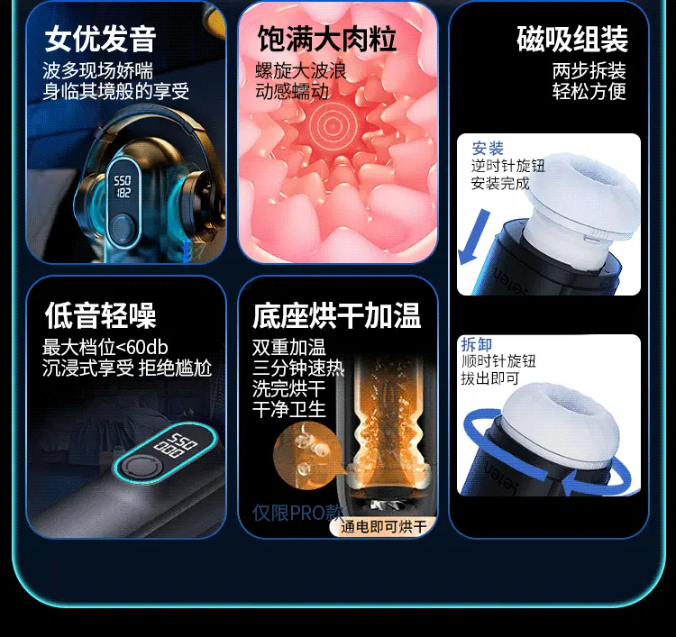 Máy thủ dâm Leten Thunder Pro sục bú ấm nóng siêu thực — ảnh 6