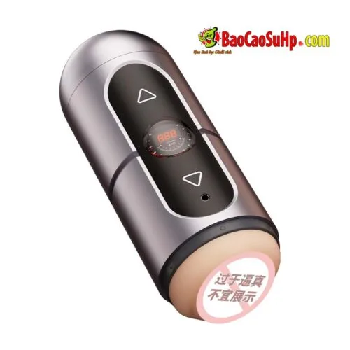 Cốc thủ dâm 2 đầu Mizzzee Miki Savior-X màn LCD rung nhiều chế độ nhỏ gọn — ảnh 13