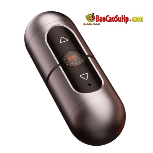Cốc thủ dâm 2 đầu Mizzzee Miki Savior-X màn LCD rung nhiều chế độ nhỏ gọn — ảnh 12