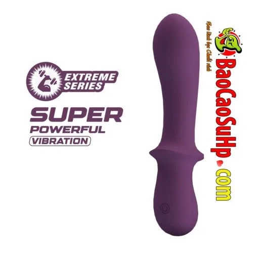 Dương vật giả điểm G sport Prettylove Abigal siêu rung silicone kháng khuẩn — ảnh 7