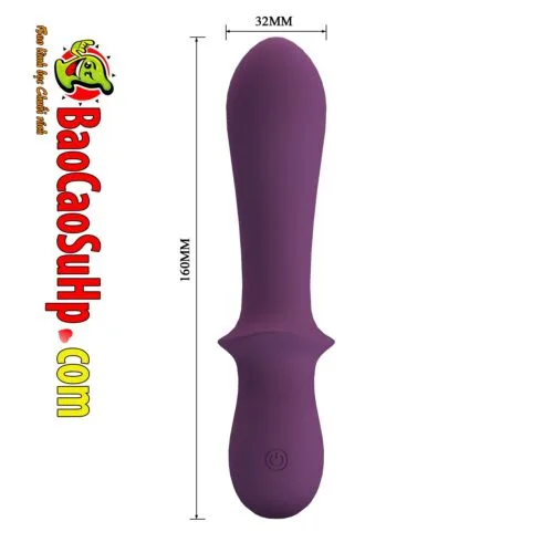 Dương vật giả điểm G sport Prettylove Abigal siêu rung silicone kháng khuẩn — ảnh 8