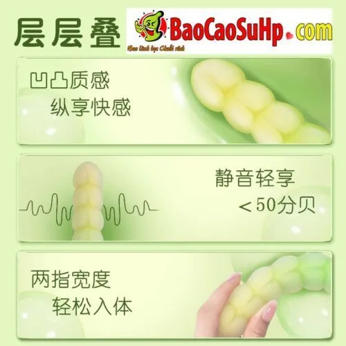 Máy rung pink peach tower 3D đa năng kích thích nhỏ gọn — ảnh 8