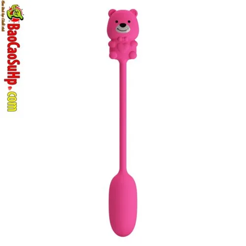 Trứng rung Prettylove Silicone Gấu Olson BI-300141: rung mạnh và bẻ cong 360 linh hoạt — ảnh 6