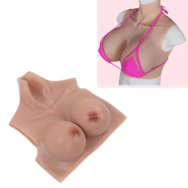 Áo silicon gắn ngực giả Jiuai cup D — ảnh 2