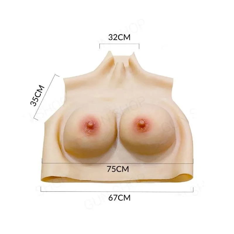 Áo silicon gắn ngực giả Jiuai cup D — ảnh 5