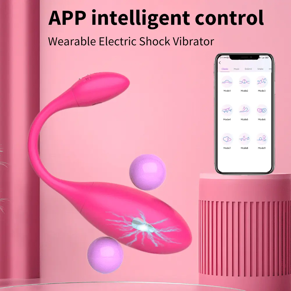 Trứng rung sốc điện Levett điều khiển app Bluetooth kích thích mê ly — ảnh 2