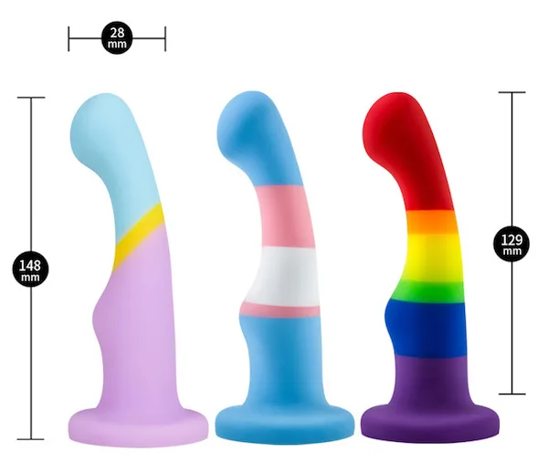 Dương Vật Giả Silicone Avant Pride P1 Siêu Mềm Dính Tường — Thiết kế và chất liệu đỉnh cao