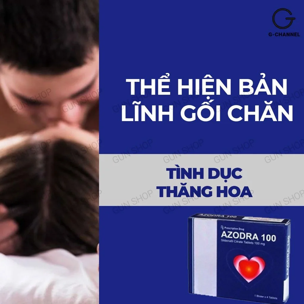 Azodra 50mg hỗ trợ cương dương tăng cường sinh lực kéo dài — ảnh 5
