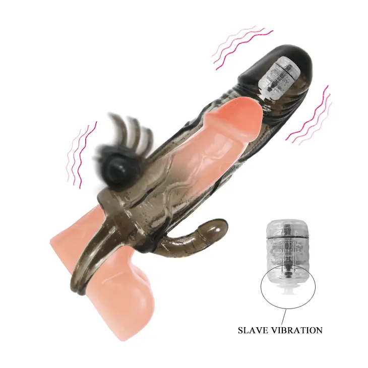 Bao cao su đôn dên Brave Man quai đeo rung 2 đầu cảm giác mới — ảnh 2
