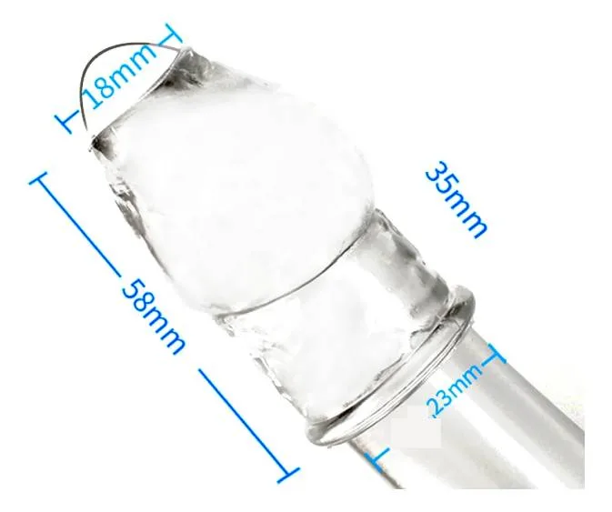 Bao cao su đôn dên tăng kích thước Aichao Thin Xanh - Hở quy đầu — ảnh 4
