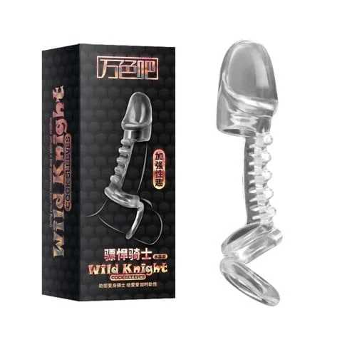 Bao cao su đôn dên Wild Knight vòng thắt chống tuột an toàn