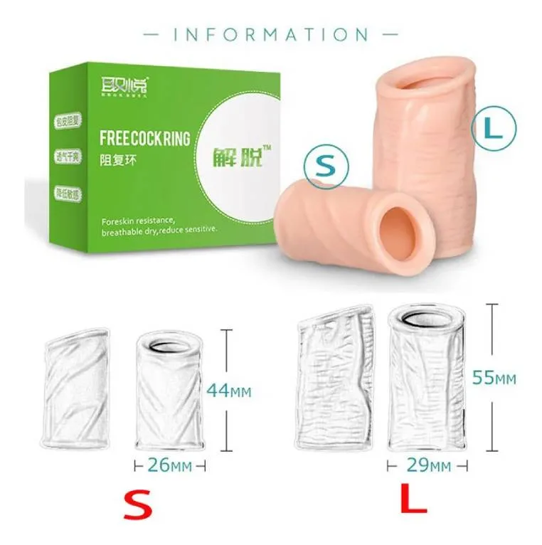 Bộ đôi bao cao su đôn dên khúc giữa silicon siêu mềm tăng kích thước dương vật Bộ đôi bao cao su đôn dên khúc giữa silicon siêu mềm tăng — Sản phẩm được thiết kế nhằm tăng kích thước dương vật tạm