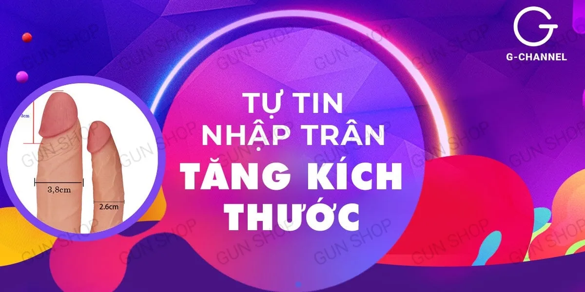 Bao cao su đôn dên Lovetoy 2 đầu tăng kích thước hấp dẫn — ảnh 4