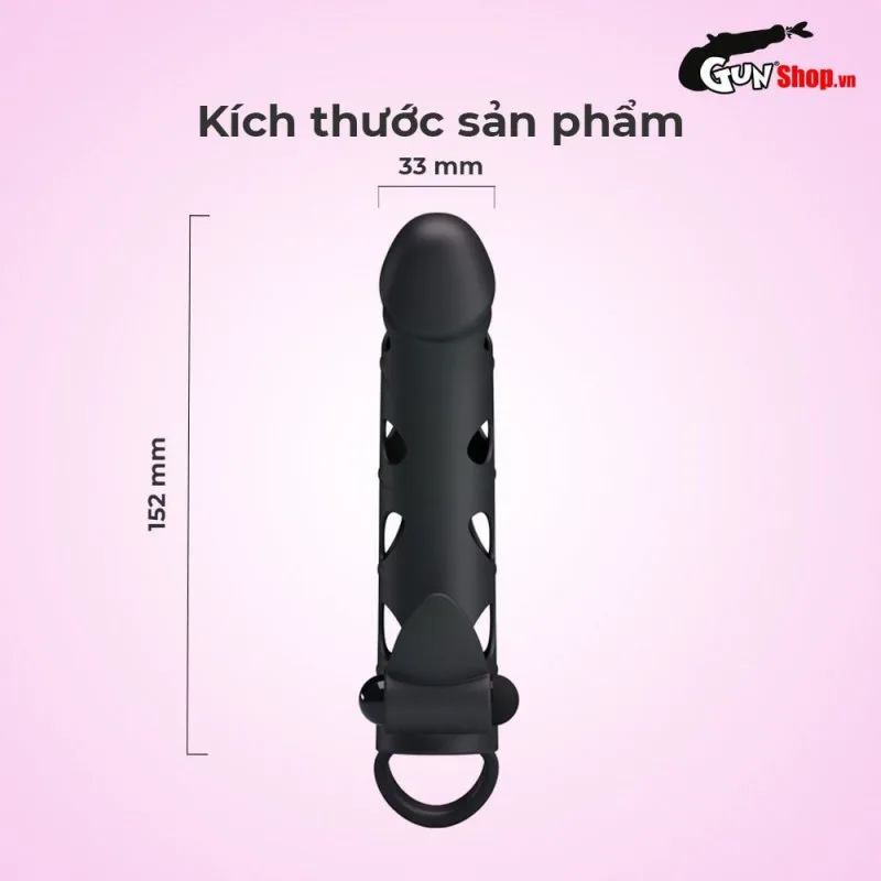 Bao cao su don den rung Pretty Love 6 inch đỉnh cao an toàn — ảnh 3