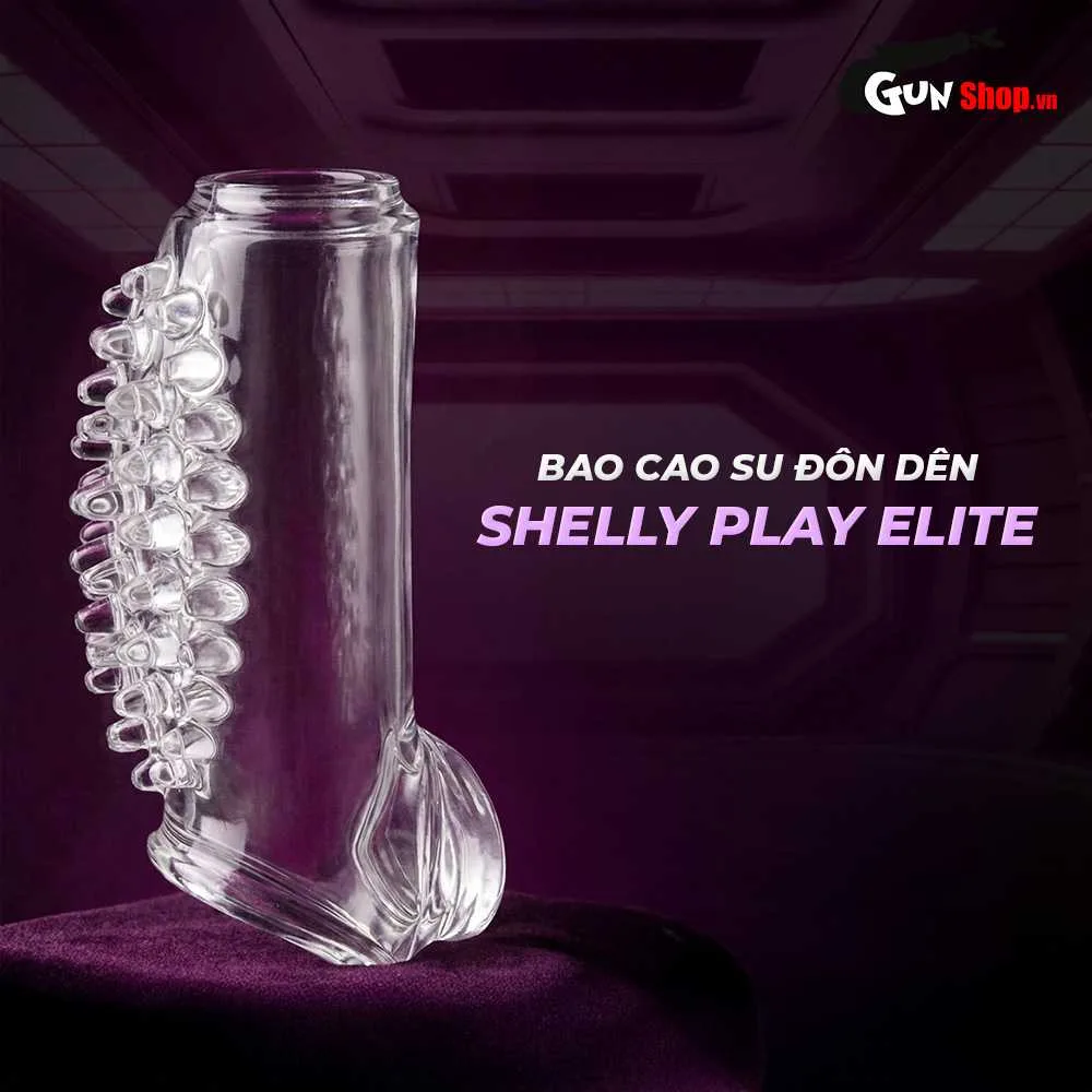 Bao cao su đôn dên Shelly Play Elite — ảnh 4