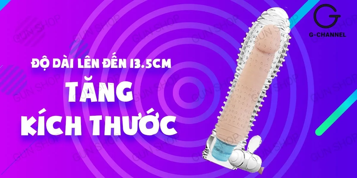 Bao cao su đôn dên Aichao gai nổi rung mạnh tăng kích thước — Thiết kế và đặc điểm nổi bật