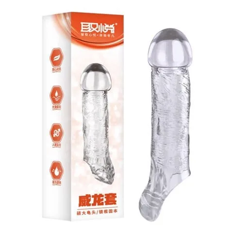 Bao cao su đôn dên Aichao Veyron tăng kích thước Quy đầu lớn Mềm mại Tự nhiên