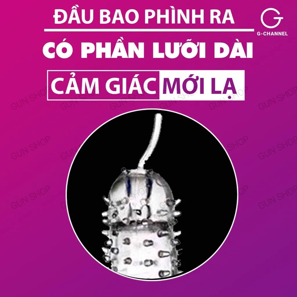 Bao cao su Baile tăng size đôn dên Sâu róm siêu kích thích — ảnh 4