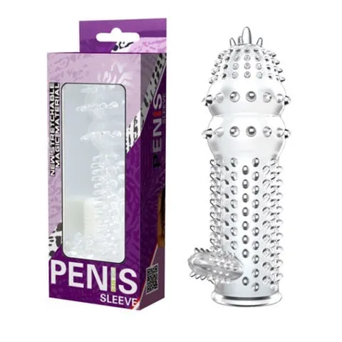Bao cao su đôn dên Crystal Sleeve tăng kích thước Gai mềm cao cấp