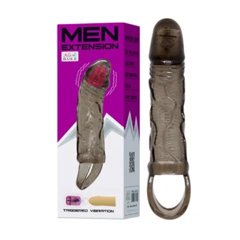 Bao cao su Baile Men Extension dây đeo tăng kích thước rung mạnh