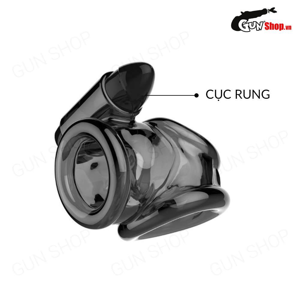 Bao cao su dương vật tăng kích thước Cock Sleeves rung mạnh — ảnh 4