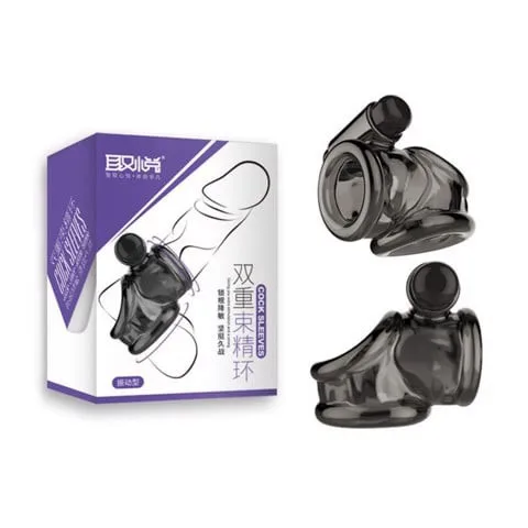Bao cao su dương vật tăng kích thước Cock Sleeves rung mạnh
