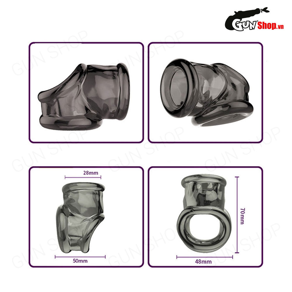 Bao cao su dương vật tăng kích thước Cock Sleeves rung mạnh — ảnh 3