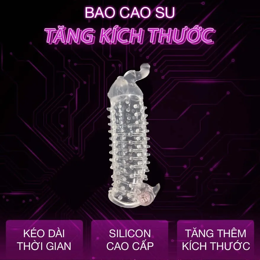Bao cao su đầu voi siêu kích thích tăng khoái cảm mãnh liệt — ảnh 3