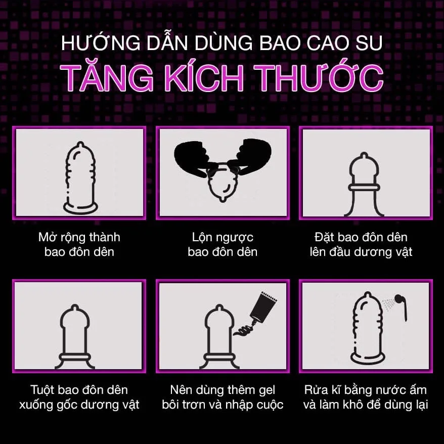 Bao cao su đầu voi siêu kích thích tăng khoái cảm mãnh liệt — ảnh 5