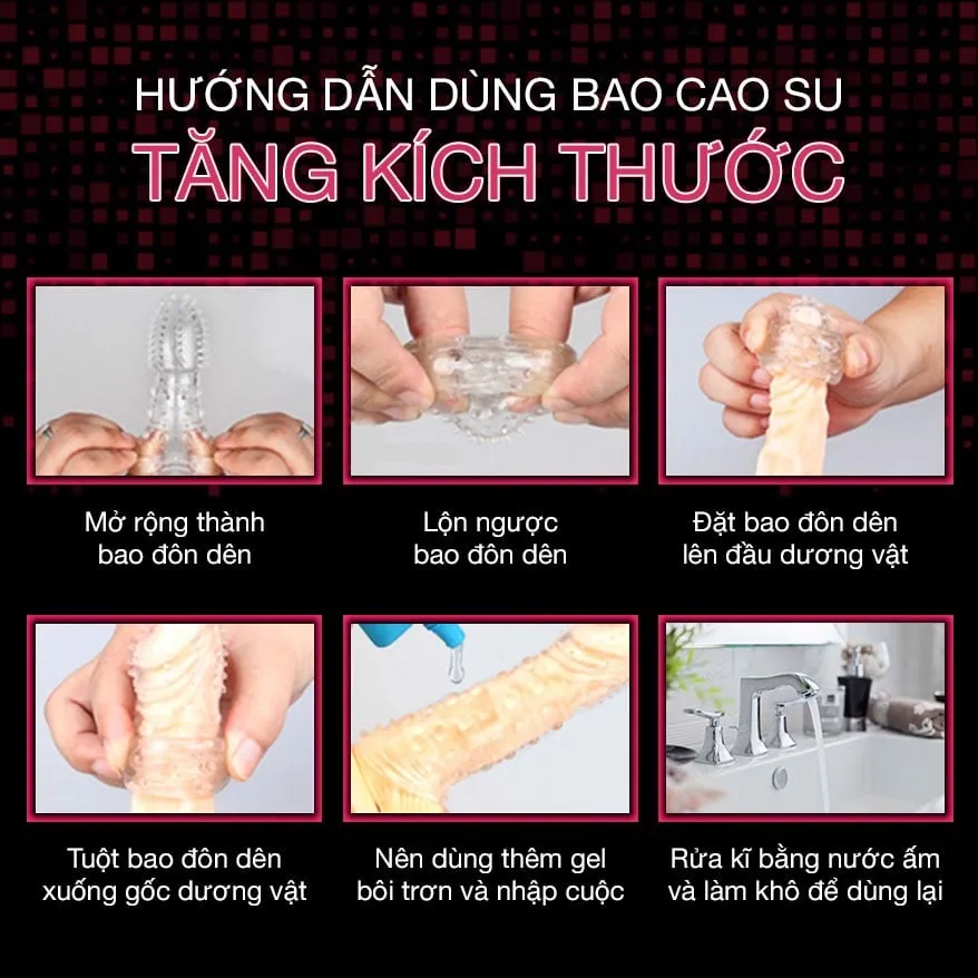 Bao cao su đôn dên Pretty Love Medium 6.2 siêu mềm mại kích thích mạnh — ảnh 6