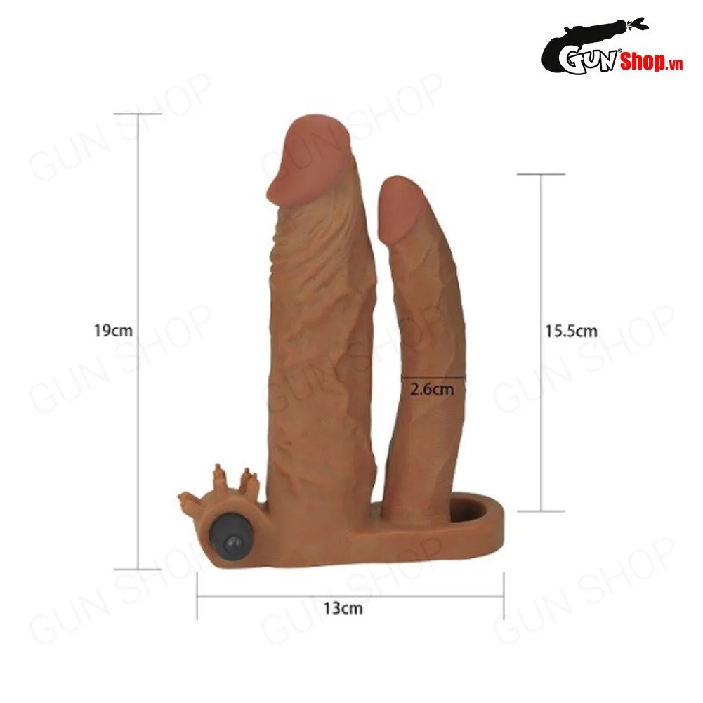Bao cao su rung Lovetoy 2 đầu tăng kích thước cực đôn dên — ảnh 3